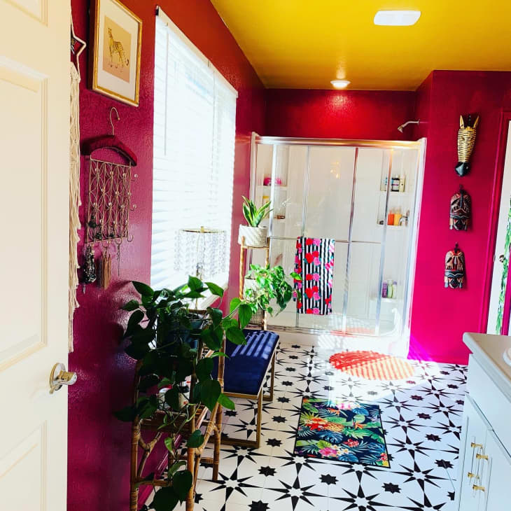 Colorful Colorado Home With Glossy Yellow Ceiling Apartment Therapy